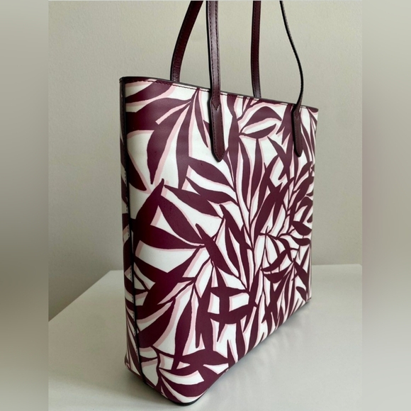 🩷🤍♠️Kate Spade ♠️🤍🩷 Jana Smooth Leather Large Tote NWT - Picture 3 of 9